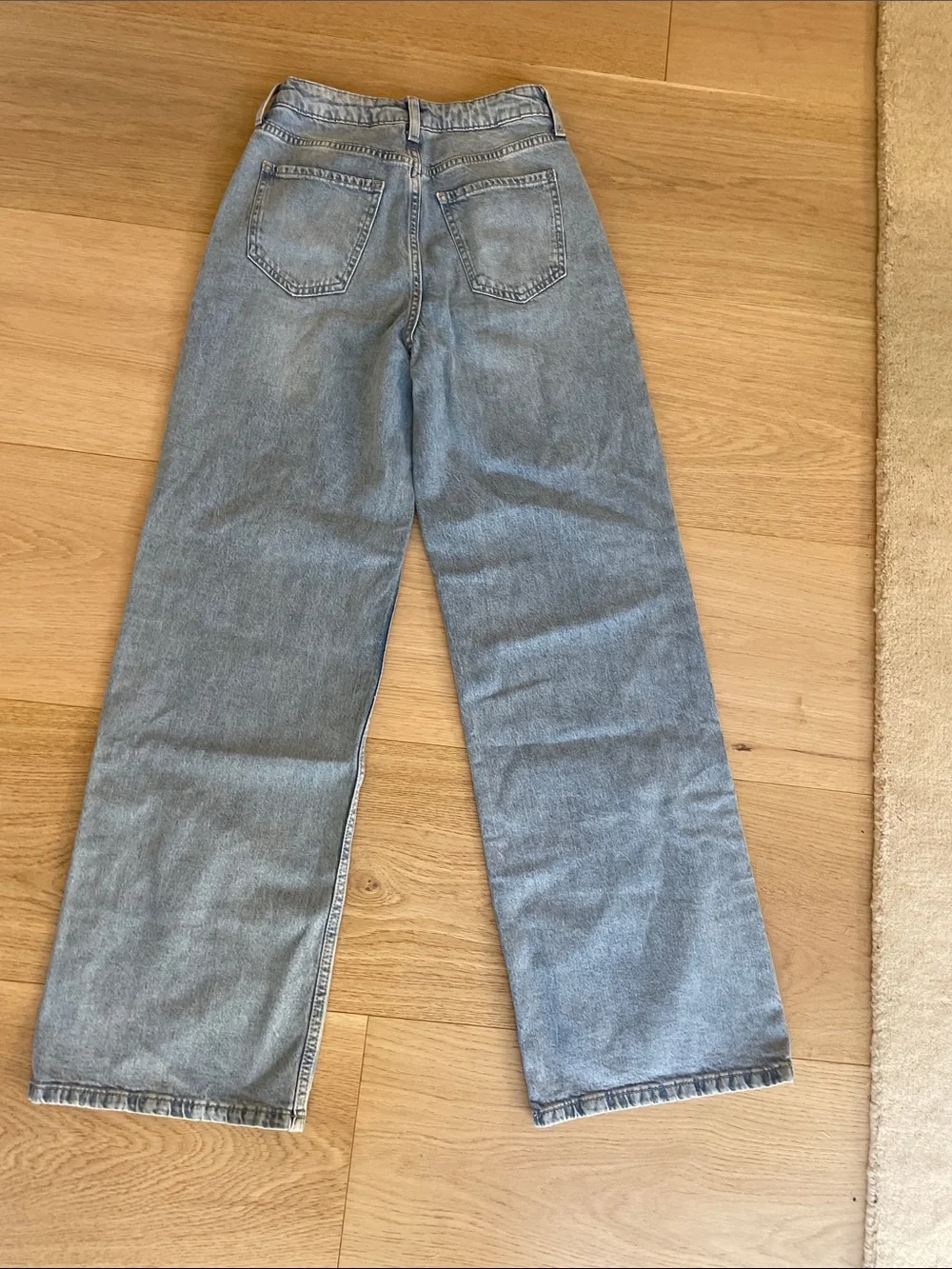 H&M Light Blue Straight-Leg Kids Jeans